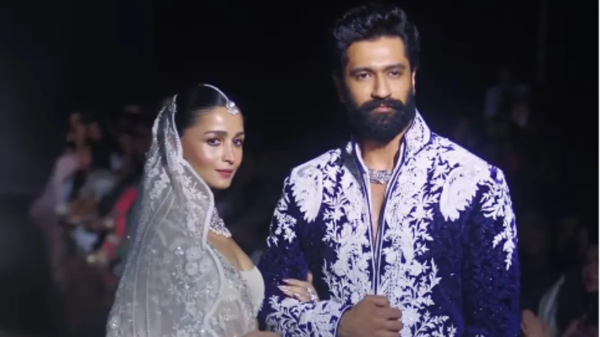Vicky Kaushal and Alia Bhatt Bring Star Power to Manish Malhotra’s Fashion Show