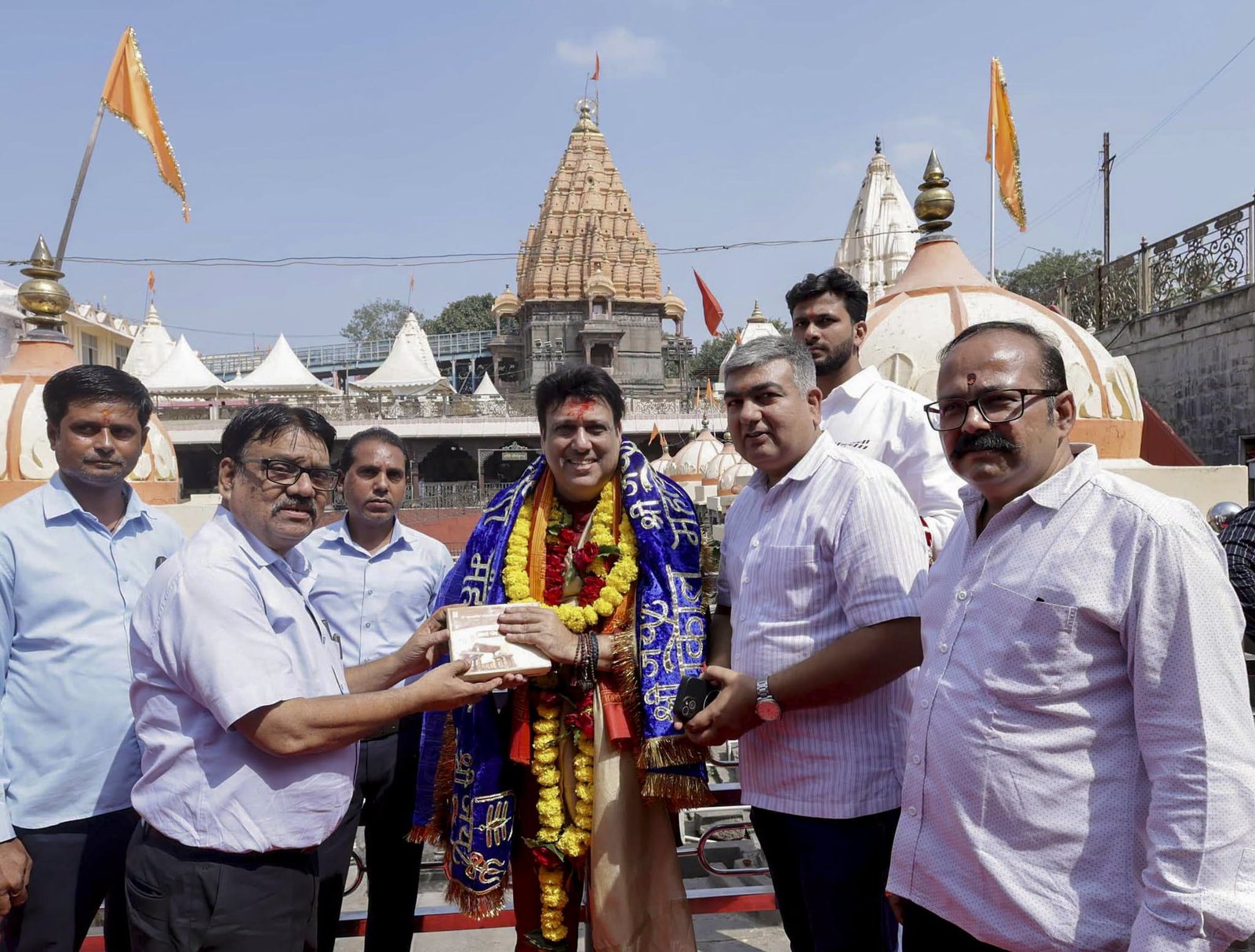 Govinda Seeks Blessings at Mahakal Ujjain: Actor’s Spiritual Temple Visit