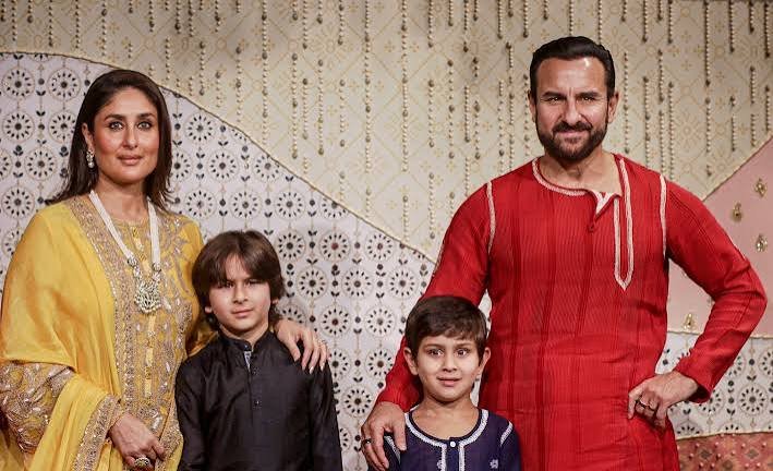 Kareena Kapoor Khan’s Elegant Family Look at Ambani’s Ganesh Utsav